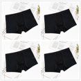 thumbnail image 1 of 4 unids/lote de calzoncillos para hombre, calzoncillos bóxer para hombre, calzoncillos cortos para hombre, bolsa Sexy para hombre, bañadores clásicos de verano 4xl 5xl 6xl 7xl 8xl Tan Jianjun unisex, 1 of 2