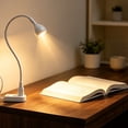 thumbnail image 4 of USB LED Desk Lamp with Flexible Gooseneck, Metal Reading Light for Laptop Keyboard, Portable Computer Light, Dimmable Study Lamp for Home Office, 4 of 6