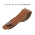 thumbnail image 2 of Hytrove Guitar Neck Strap Button Brown 2Pcs 8.06X0.90X0.08in, 2 of 8
