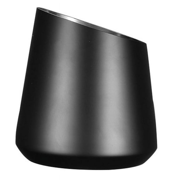 Stainless Steel Ice Bucket Champagne Bucket Bar KTV Ice Bucket Household Beer Bucket Decorative Ornaments, Black