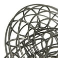 thumbnail image 4 of 11", 8"W Gray Metal Wire Chain Sculpture, by DecMode (2 Count), 4 of 8