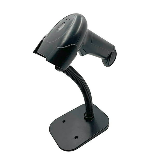 USB Barcode Scanner 1D Handheld Wired Bar Code Reader with Stand Support Paper Code for Supermarket Library Book Shop Logistics Retail Warehouse