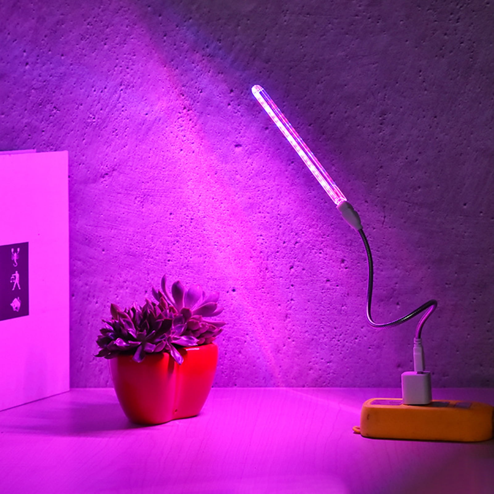 SPRING PARK Grow Light Clip on Dual Head LED for Indoor Greenhouse