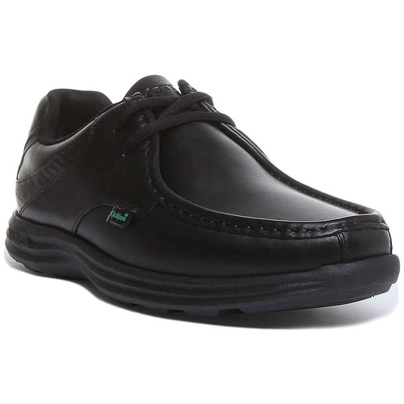 Kickers Reasan Lace Men's 2 Eyelet Lace Up Shoes In Black Size 7.5