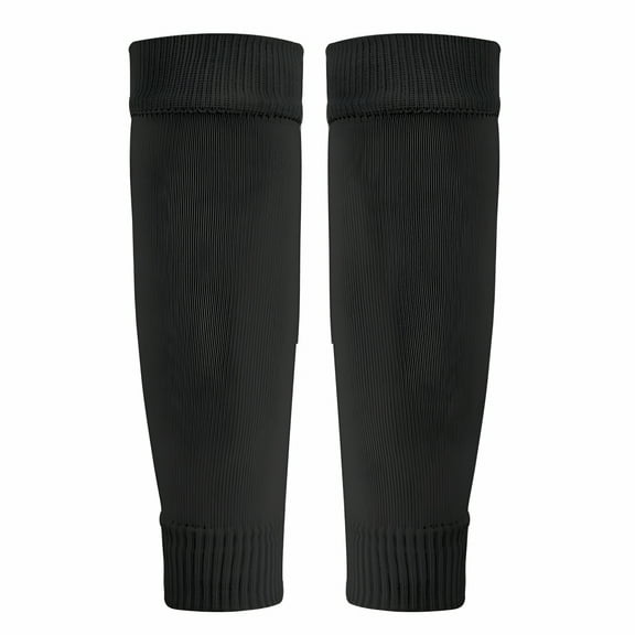 TELOLY Soccer Leg Sleeves for Youth Adults Shin Guard Sleeves Soft Flexible Calf Compression Sleeve Socks Fit for Soccer, Football, Basketball, Rugby, Running, Jogging
