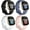 Black/Sandpink/Bluegrey/White, variant on 4 Pack Bands Compatible with Fitbit Versa 3 / Sense, Soft TPU Sport Strap Replacement Smartwatch Wristband for Women Men Colorfull Accessories
