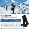 thumbnail image 6 of Snow Deer Heated Socks for Men Women with APP Control Rechargeable Electric Heating Socks Washable Foot Warmer for Winter Hunting Skiing Fishing Climbing Hiking 2200mAh Battery, 6 of 10