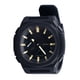 thumbnail image 2 of Reloj deportivo ANGGREK para hombre correa de silicona digital negro y dorado, 2 of 8