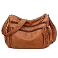 thumbnail image 2 of Paquete de 2 Bolsos de Mano de Lujo para Mujer, Impermeables, de Gran Capacidad, para Negocios, 2 of 9