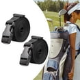 thumbnail image 6 of QccHieUs 2Pcs Golf Cart Bag Straps Fastener Belts Practical Adjustable with Quick Release Black, 6 of 9