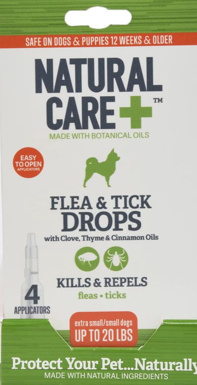 natural care flea and tick drops safe