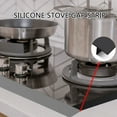 thumbnail image 2 of 2Pcs Kitchen Stove Counter Gaps Covers T Shape Silicone Strips Gas Stove Protector Heat Resistant Pad Slit Cleaning Pad, 2 of 13
