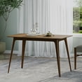 thumbnail image 2 of GDF Studio Keiko Mid Century Modern Wood Dining Table, Walnut, 2 of 8