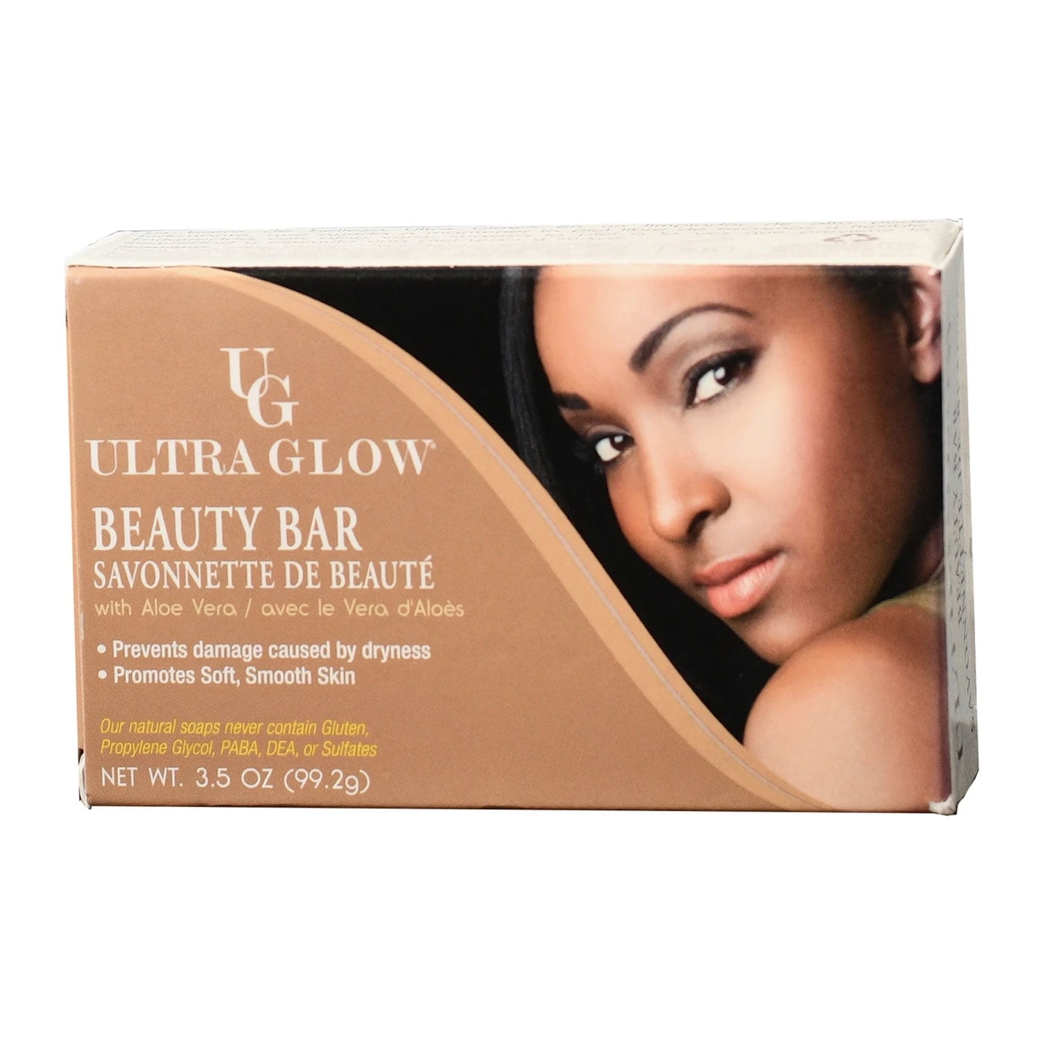 Ultra Glow Beauty Bar With Aloe Vera 3.5 Oz.,Pack of 24