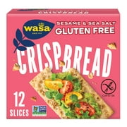 Wasa Swedish Style Gluten Free Sesame & Sea Salt Crispbread 6.1 oz
