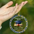 thumbnail image 5 of Personalized Master Degree Ornament Gift for Graduation Christmas 2025, Customized Name School & Year Graduation Cap Ornament, 5 of 5