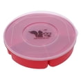 thumbnail image 1 of 1pcs Snack Tray With Lid, 1 of 3