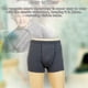 thumbnail image 5 of Seitruly Ropa interior para hombres, pantalones cortos absorbentes amigables con la piel, pañales higiénicos, pantalones abiertos masajeadores, 5 of 6