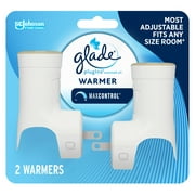 Glade PlugIns Air Freshener Warmer, Holds Essential Oil Infused Wall Plug In Refill, 2 Count