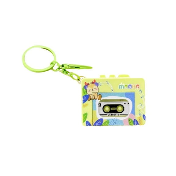 Compactly Music Player Keychain with Preloaded Tune for Daily Enjoyment