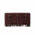 thumbnail image 5 of COZAYH Vintage Trunk Large Storage, Chest Cabinet with Latch Closure and Buckle for Bedroom Closet Home Organizer Decorative, Red, 5 of 7