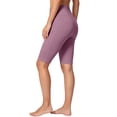 thumbnail image 4 of UDAUDU Biker Shorts for Women with Pockets High Waisted 6"/7" Booty Comfy Spandex Volleyball Short for Workout Gym Yoga Pink 2XL, 4 of 7