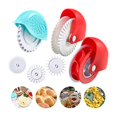 thumbnail image 1 of Shengyu 6Pcs Pastry Wheel Plastic Wheel Roller Pastry Wheel Decorator Kitchen Baking Tool for Pie Crust Pizza Decor, 1 of 6