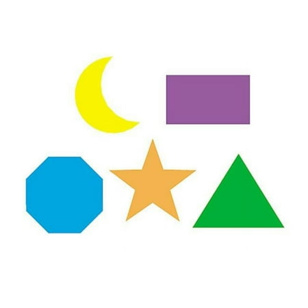 UPC: 0078628460407 | Trend Enterprises Trend Basic Shapes superShapes Stickers 800 CT (T-46040)