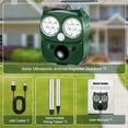thumbnail image 7 of Upgraded Solar Ultrasonic Animal Repeller, Motion Activated Wildlife Deterrent Device with LED Flashing Light, Waterproof Outdoor Garden & Yard Protection, Solar Powered, 7 of 7