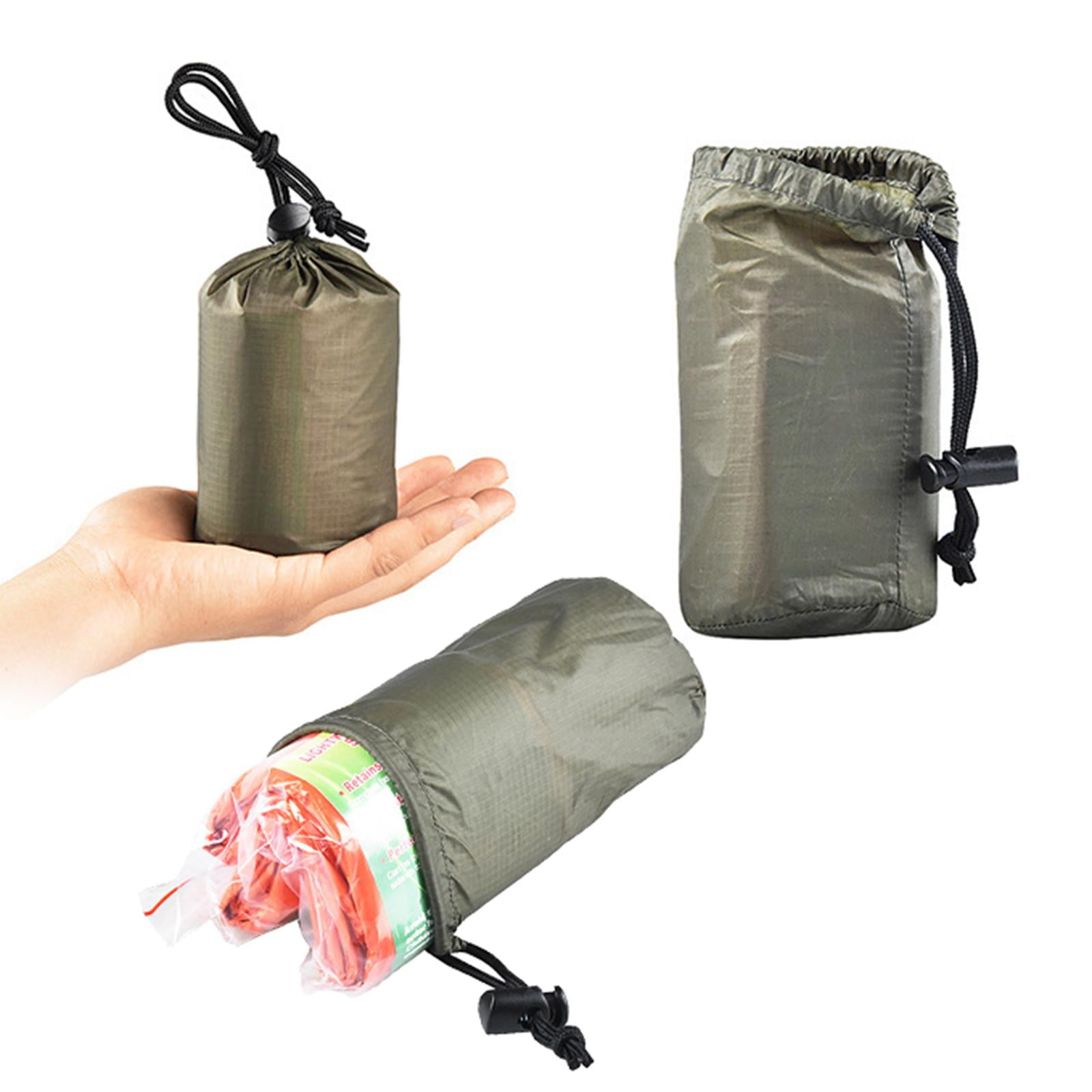 Axioma Emergency Sleeping Bag Bivy Sack Thermal Keep Warm Survival Blanket Survival