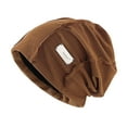 thumbnail image 2 of Women Casual Solid Splice Pile Cap Hat Pullover Cap, 2 of 4
