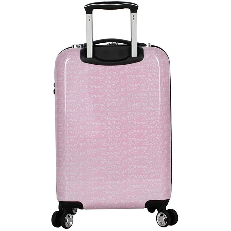 Betsey Johnson 30 Inch Checked Luggage Collection, 56 OFF