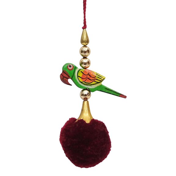 IBA Indianbeautifulart Women Key Rings For Women Wine Red Fashion Accessories Women Pack Of 2 Pieces
