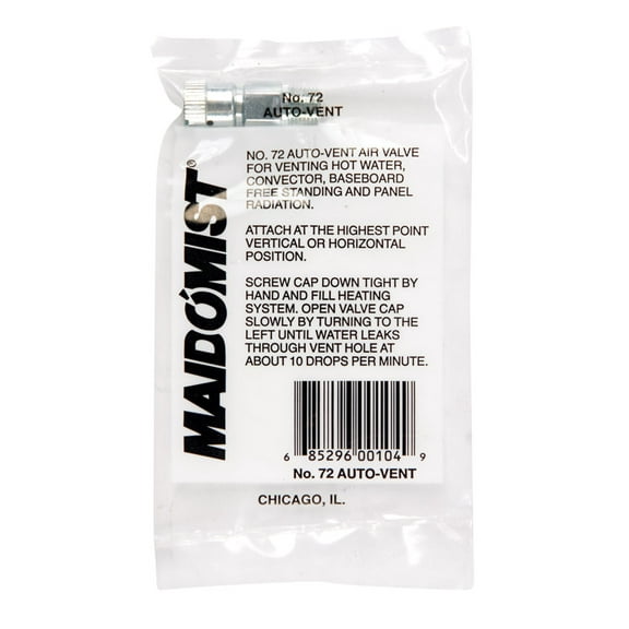 Maid O Mist 75 psi Auto-Vent Automatic Air Valve 72