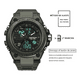 thumbnail image 3 of Reloj Táctico Militar Deportivo Malubero Verde Impermeable 3 agujas, 3 of 3