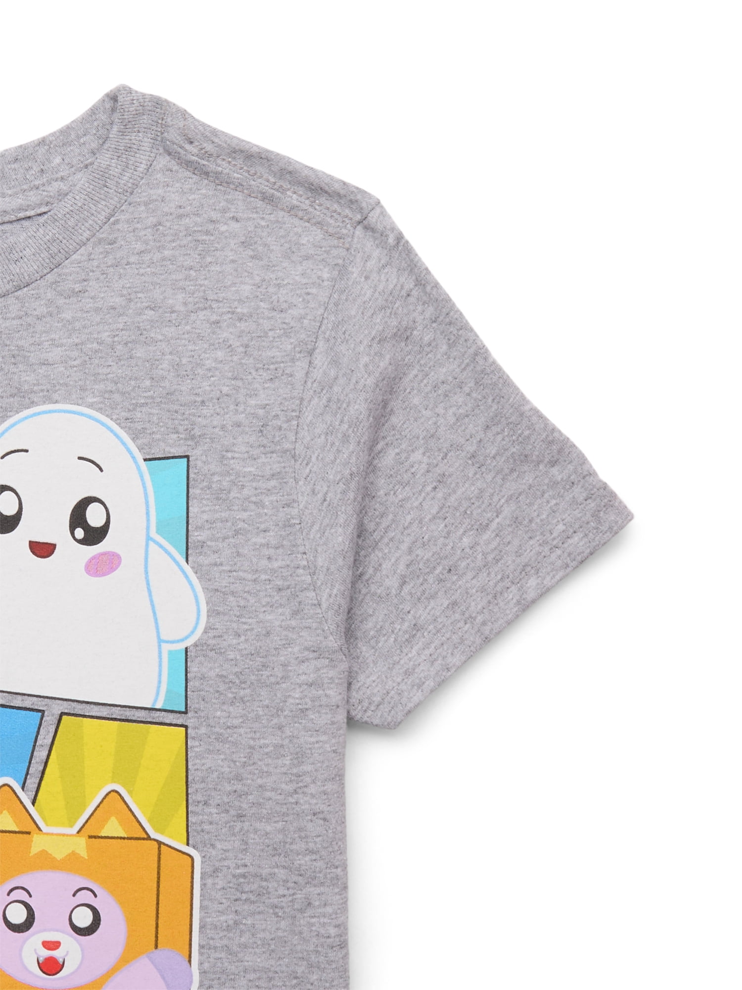 LankyBox Boys’ Graphic Tee with Short Sleeves, Sizes XS-2XL