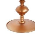 thumbnail image 4 of Christopher Knight Home 29.3" Round Metal End Table, Vintage Art Deco Accent Side Table, Gold, 4 of 10