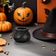 thumbnail image 2 of FELTECHELECTR 12 piezas de caldero de plástico para dulces de Halloween, tetera, cubo, soporte para decoración de Halloween, 2 of 5