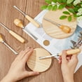 thumbnail image 5 of 6Pcs Stone Setting Tools Wood carving Hand Chisel Jewelry Stone Prong Pusher Wood Gouges Carving Tools Suitable for Professional Jewelers and DIY Enthusiasts, 5 of 7