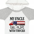 thumbnail image 4 of Inktastic My Uncle Still Plays with Trucks Boys or Girls Baby Bodysuit, 4 of 5
