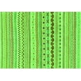 thumbnail image 1 of Ahgly Company Indoor Rectangle Abstract Green Modern Area Rugs, 3' x 5', 1 of 4