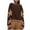 Brown Tops, variant on Htigea Women Y2K Sweatshirts Star Graphic Crew Neck Long Sleeve Casual Loose Pullover Top Pink L