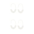 thumbnail image 1 of Aretes Qarigey 1 par estilo simple U estampado leopardo joyería geométrica moda Type2 NO2, 1 of 6