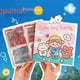 thumbnail image 2 of Juego de 100 pegatinas para manuales, bonitos dibujos animados, material decorativo, paquete de regalo, 2 of 5