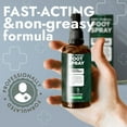 thumbnail image 6 of Foot Spray with Tea Tree Oil | Antifungal Treatment for Jock Itch, Nail Fungus & Ringworm | Fast Absorbing & Deep Penetrating Relief | Soothes Itching & Burning | 120ml, 6 of 6