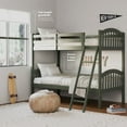 thumbnail image 5 of Storkcraft Long Horn Twin over Twin Bunk Bed, Olive, 5 of 5