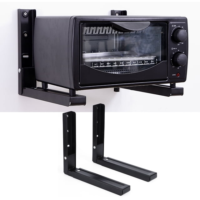 Metal Microwave Holder, Microwave Oven Storage, Adjustable Computer Racks Home For Microwave Ovens Tables