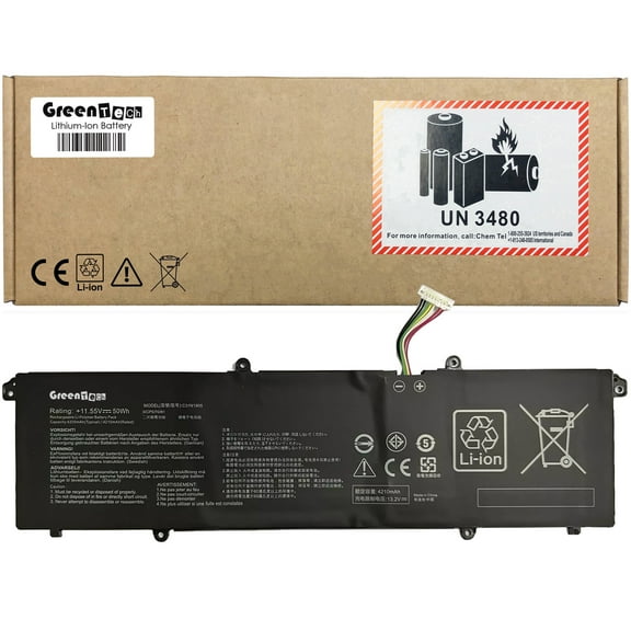 GREENTECH C31N1905 BATTERY FOR ASUS VIVOBOOK S330 S333 M433 S433 S533 S521 V533F K533F 11.5V 50WH 0B200-03580200