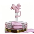 thumbnail image 2 of Stanley 1913 x LoveShackFancy Quencher H2.0 FlowState Tumbler 40oz Limited Edition Solid Pink Insulated Stainless Steel Cup with Handle & Straw LoveShackFancy Pink, 2 of 3