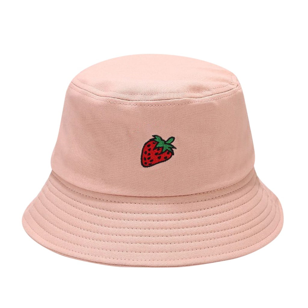 Strawberry Sun Bucket Hat Unisex Fishing Uv Protection Summer Outdoor Hats Caps Strawberry Sun Bucket Hat Unisex Fishing Uv Protection Summer Outdoor Hats Caps